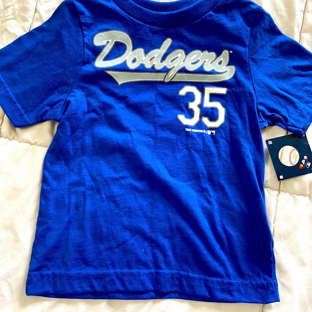 New with tags Dodger shirt toddler